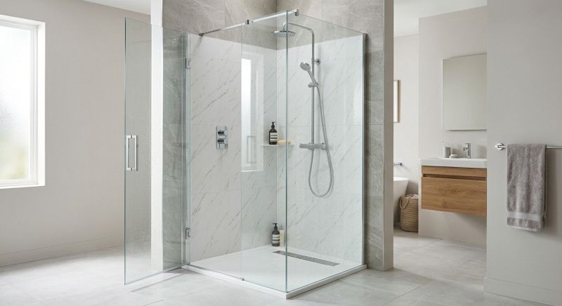 Shower Enclosure Installation detail
