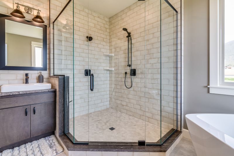 Walk-in Shower with Frameless Door